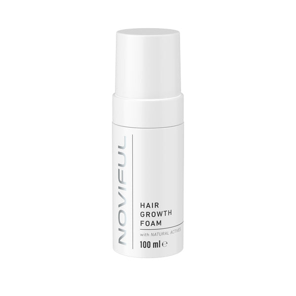 Regrow hair with Noviful Hair growth foam